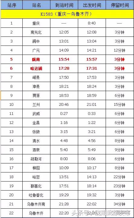 历史上的12月22日Z218次列车时刻表实时变迁回顾